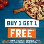 DEAL: Domino’s 2 For 1 Tuesdays – Buy One Get One Free Pizzas