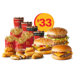 DEAL: McDonald’s – $33 Choose Your Own Share Meal