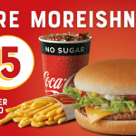 DEAL: McDonald’s – $5 Deluxe Cheeseburger Small Combo