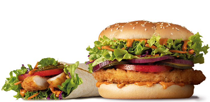 Spicy Nashville Chicken Burger Wrap 700x487 Hero