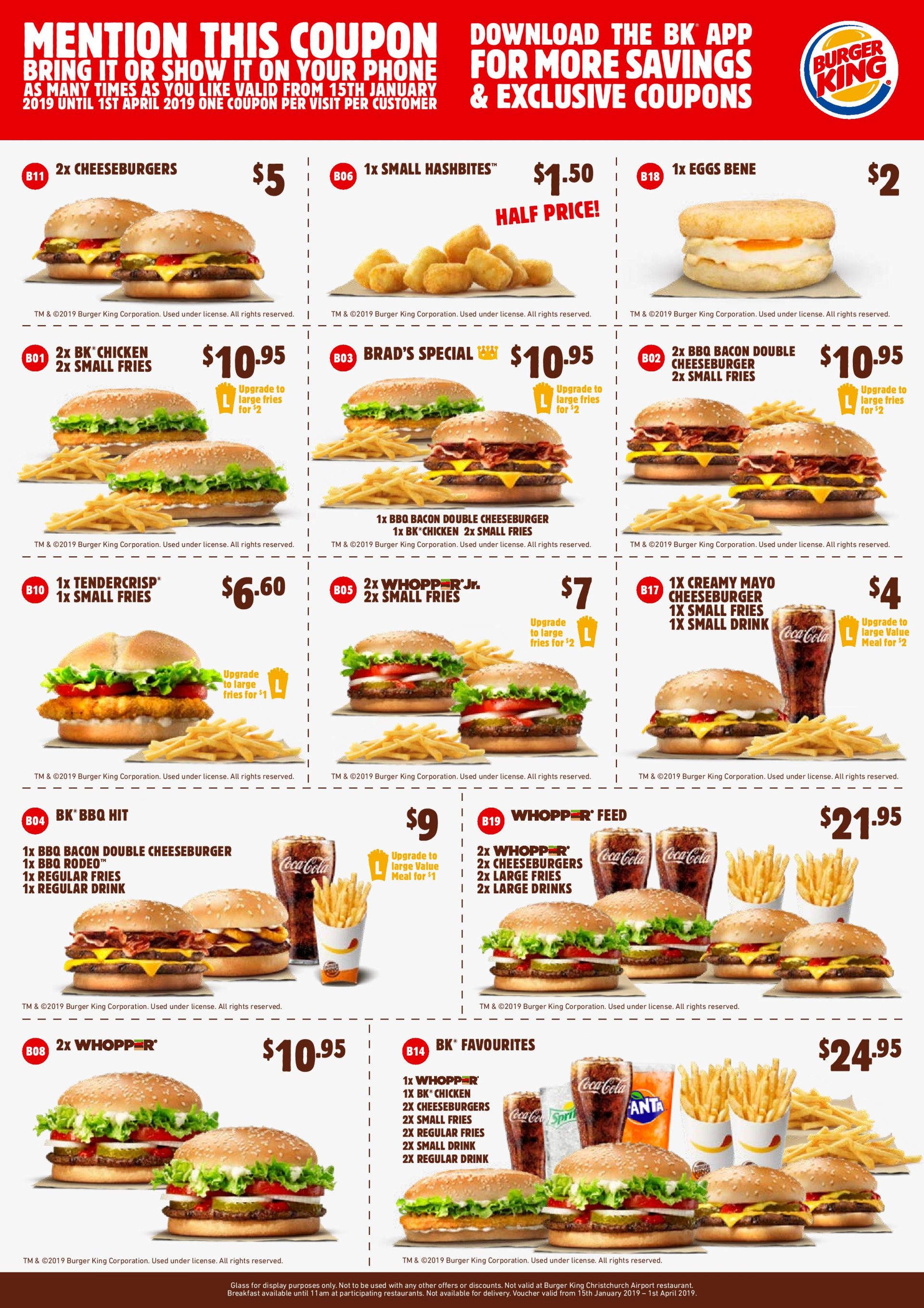 Burger King offers and Restaurants in your city and surrounding area