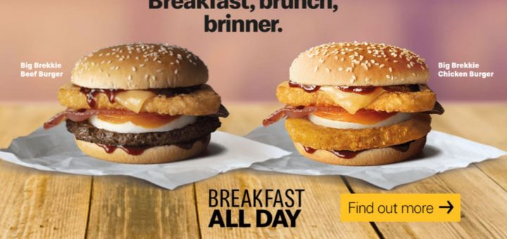 McDonalds NZ All Day Breakfast