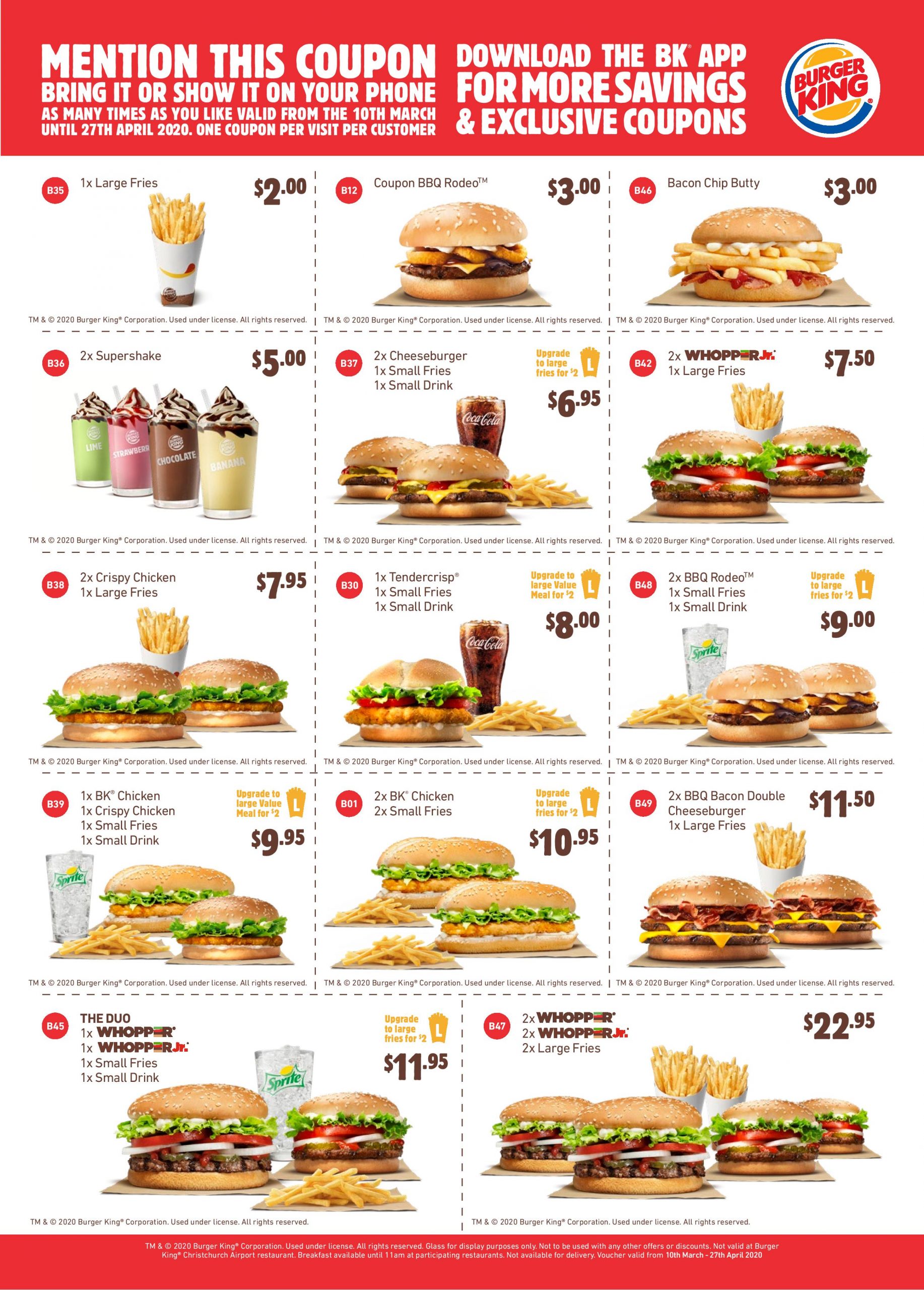 Burger King NZ Coupons & Deals - BK Coupons (May 2020 ...