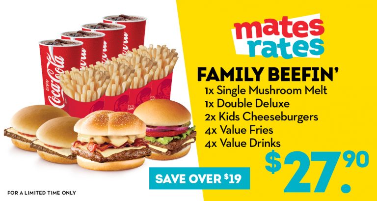 DEAL: Wendy’s – $27.90 Family Beefin' Meal - frugal feeds nz