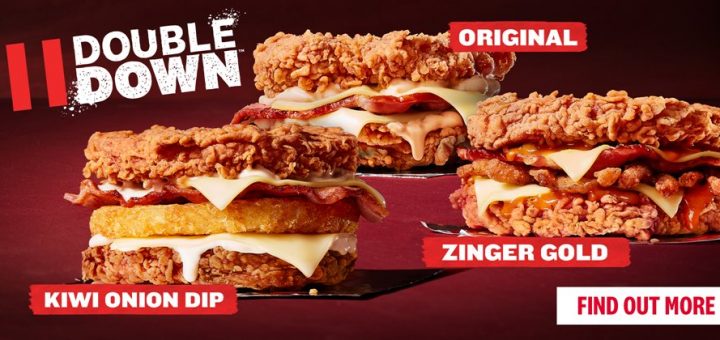 KFC NZ Double Down New