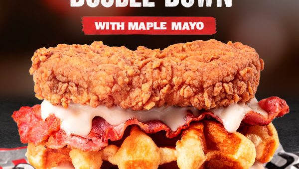KFC NZ Waffle Double Down