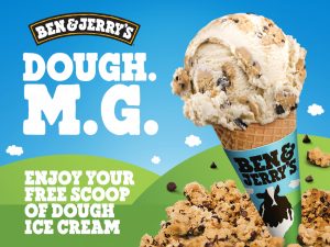 Ben Jerrys Free Scoop Dough Ice Cream