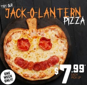 Dominos NZ Jack O Lantern Pizza