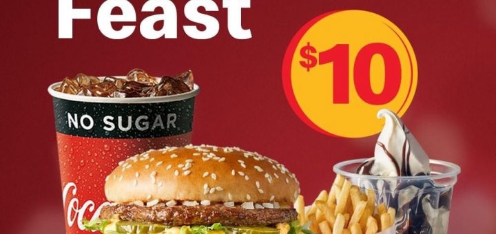 McDonalds NZ Five Piece Feast