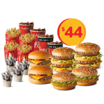 DEAL: McDonald’s – $44 Mega Share Meal