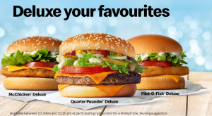 McDonalds NZ Deluxe