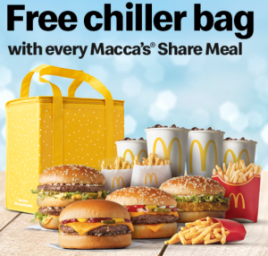 McDonalds NZ Free Chiller Bag