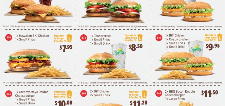 Burger King Coupons valid until 1 March 2021 Main