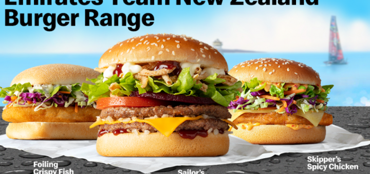 Emirates Team New Zealand Burger Range
