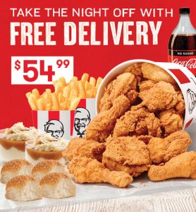 KFC NZ Free Delivery