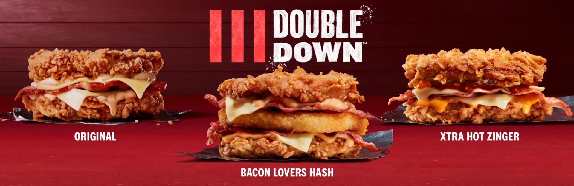 NEWS: KFC Double Down is back in New Zealand (Original, Zinger Chipotle
