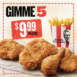KFC Gimme 5 Dec 2021
