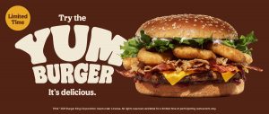 Burger King Yum Burger