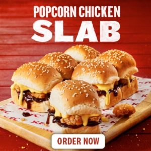 KFC Popcorn Chicken Slab