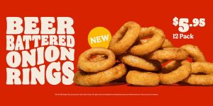 Burger King Beer Battered Onion Rings