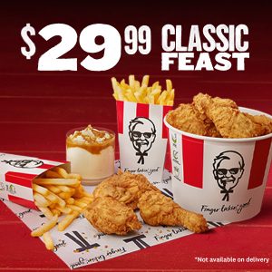KFC NZ 29.99 Classic Feast