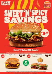 Burger King Coupons valid until 18 July 2022 Front