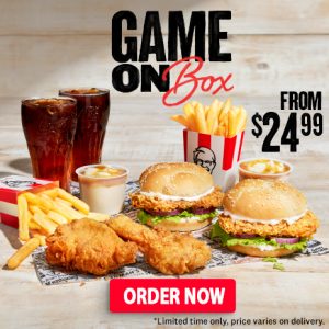 KFC NZ Game On Box