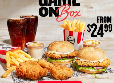 KFC NZ Game On Box