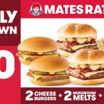 DEAL: Wendy’s – $30 Family Meltdown (2 Cheeseburgers, 2 Mushroom Melts, 4 Value Fries, 4 Value Drinks)