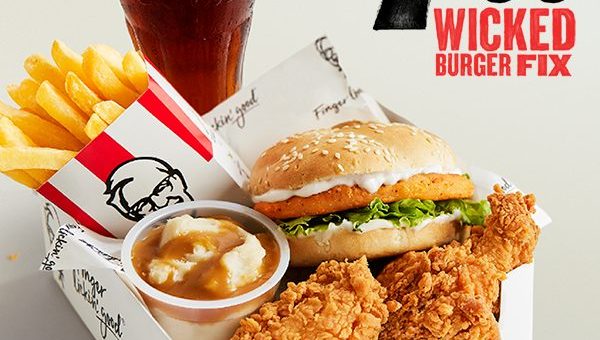 KFC NZ Wicked Burger Fix
