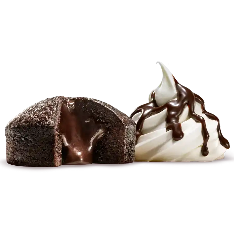 Feet in molten Chocolate