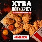 NEWS: KFC Xtra Hot & Spicy with Carolina Reaper Sauce