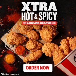KFC NZ Extra Hot and Spicy