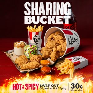 KFC NZ Sharing Bucket