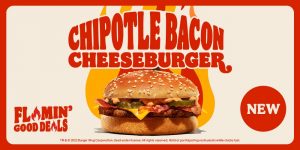 Burger King Chipotle Bacon Cheeseburger