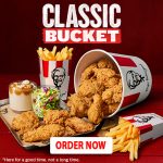 NEWS: KFC Classic Buckets (Regular or Mega)