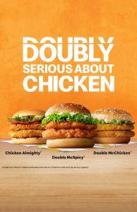 McDonalds NZ Double Chicken