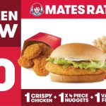 DEAL: Wendy’s – $10 Chicken Crew (1 Crispy Chicken, 4 Pack Nuggets, Value Fries, Value Drink)