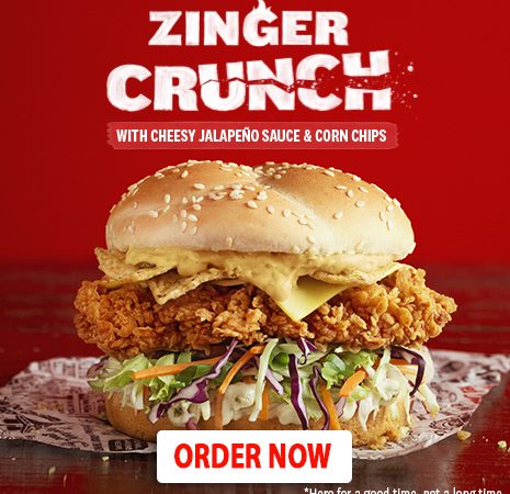 KFC NZ Zinger Crunch