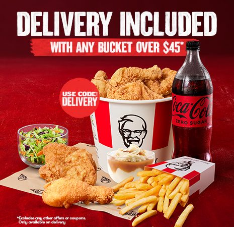 Free Delivery KFC NZ 45