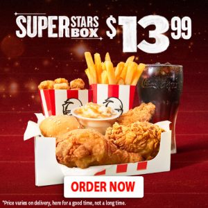 KFC 13.99 Superstar Box