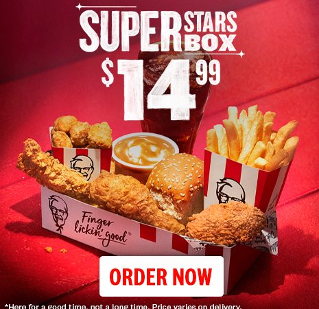 KFC 14.99 Superstars Box