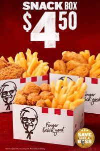 KFC 4.50 Snack Box