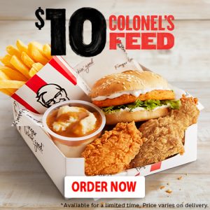 KFC 10 Colonels Feed