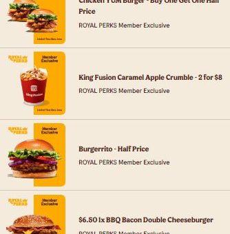 Burger King Coupons August 2023