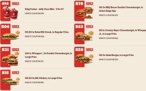 Burger King Coupons September 1 2023