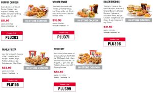 KFC NZ Coupons valid until 22 January 2024