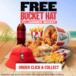 KFC NZ Free Bucket Hat