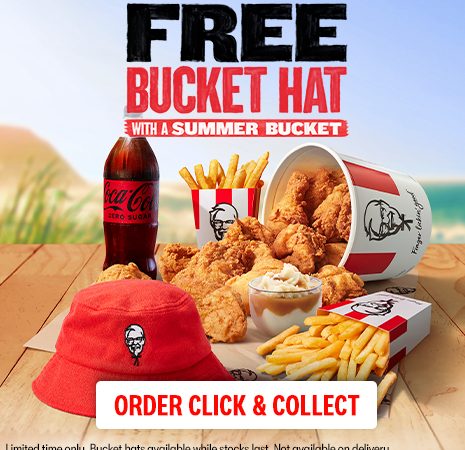 KFC NZ Free Bucket Hat