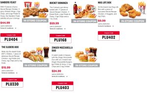 KFC NZ Coupons valid until 20 May 2024